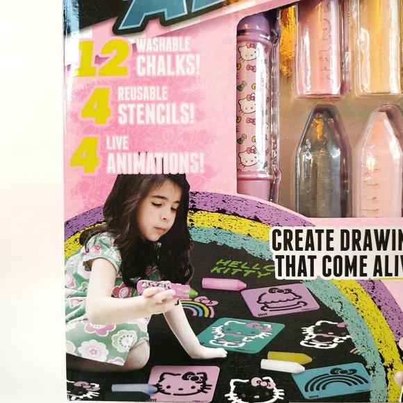 Hello Kitty Chalk ALIVE - Interactive App Android iPhone 4D set - 12 Chalks plus - Picture 3 of 4